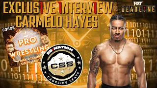 Exclusive Interview: Carmelo Hayes talks Iron Survivor Challenge, rivalry w/ Bron Breakker & more!