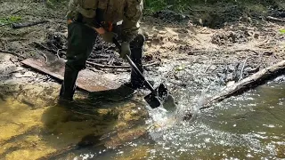 WAR DIGGING! ADVENTURE ON THE MILITARY RIVER! SUBTITLES!