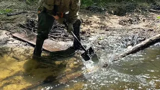 КОП ПО ВОЙНЕ! ПРИКЛЮЧЕНИЯ НА ВОЕННОЙ РЕКЕ! WW2 METAL DETECTING!