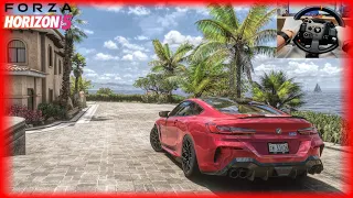 NEW 2020 BMW M8 Competition Coupe - Series 7 Forza Horizon 5 PC Gameplay | Thrustmaster TX LE