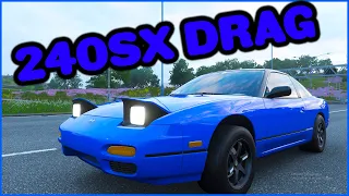 Fastest Nissan 240SX Drag tune (How to build and tune the 1993 Nissan 240SX SE for drag racing) FH4