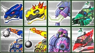 Dino Robot Corps #10: Dark Euoplo & Transformers | Eftsei Gaming