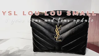 YSL Lou Lou Small 1 Year Wear and Tear Update