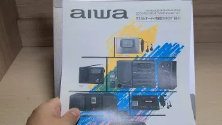 Aiwa Cassette Walkman Catalog 1991. 11.