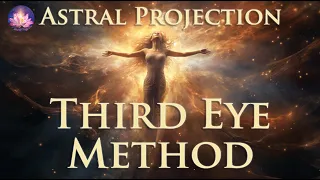 Astral Projection Guided Meditation ✨Third Eye Method For An OBE (432 Hz Binaural Beats, Subliminal)