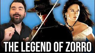 ZORRO'S SEQUEL IS GREAT FUN! The Legend of Zorro (2005) MOVIE REACTION First Time Watching