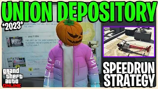 FAST UNION DEPOSITORY SPEEDRUNNER STRATEGY - GTA 5 ONLINE