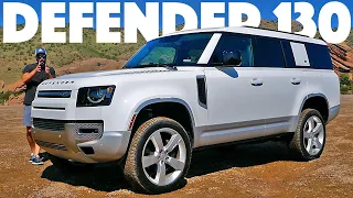 2023 Land Rover Defender 130 - Looks like a school bus but is very practical