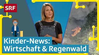 Geschlossene Läden, brennender Regenwald und Rezession | Kinder-News | SRF Kids – Kindervideos