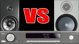 [Sound Battle] Polk Audio Reserve R200 vs Monitor Audio Bronze100 Speakers w/Arcam SA10 Amplifier