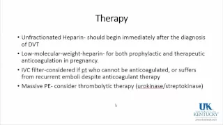 Peripartum Complications - Dr. Barton