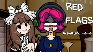 RED FLAGS but with T.C. & Lia (Animation meme) | By @farugobr