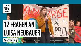 Was fordert Fridays for Future? 12 Fragen an Luisa Neubauer | #nachgefragt | WWF Deutschland