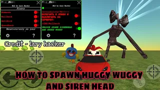 how to download lary hacker mod | how to spawn siren head and huggy wuggy credit - lary hacker