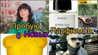 Шесть новых ароматов,пробую 🎁