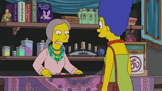 Os Simpsons  persoação de cabelo azul (1/5)