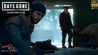 Days Gone PS5 4K HDR 60fps - Take a ride with Iron Mike - part 27