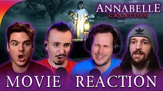 ANNABELLE: CREATION (2017) MOVIE REACTION!! - First Time Watching!