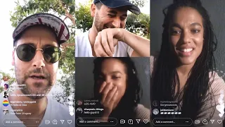 Ryan Eggold & Freema Agyeman | New Amsterdam ~ Q&A | IG Live, 08/06/2021