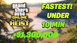 CAYO PERICO HEIST Best SOLO Method! MAX MONEY! (Under 10 Minutes) | GTA5 Online