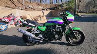 KAWASAKI ZRX1100 DEMO BY OUR ZRX EXPERT A.K.A. "THE PROFESSOR" BILL BLYTHE