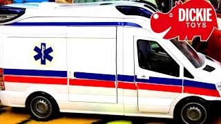 Karetka Pogotowia / Ambulance - Samochód Ratunkowy / Emergency Van - Dickie Toys - Kraina Zabawek