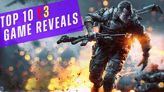 TOP 10 E3 GAME REVEALS | PS5 | XBOX SERIES X | PC