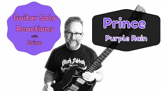 GUITAR SOLO REACTIONS ~ PRINCE ~ Purple Rain