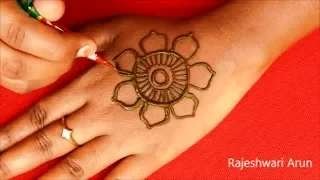 Easy Latest Mehndi designs for hands for diwali 2018 #simple mehndi designs for beginners new easy