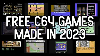 Free C64 Games made in 2023