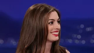 Anne Hathaway Interview Part 01 - Conan on TBS