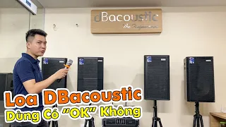 So Sánh Các Mẫu Loa dBacoustic Bass 30 - Dòng Nào Hay Nhất ?