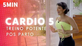 Treino Cardio de 5 minutos para PERDER PESO RÁPIDO! Cardio 5 - Carol Borba