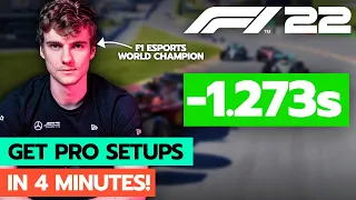 F1 22: How to get FAST SETUPS for EVERY CAR