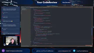 Ревьюим код на JS и Laravel в прямом эфире.