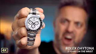 ROLEX  DAYTONA CERAMIC: ⌚️5 years on the wrist! ⌚️