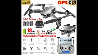 SG907 GPS Drone With 4K HD Dual Camera 5G Wifi FPV Drone RC Quadcopter Follow Me