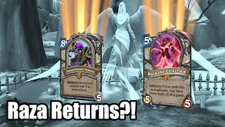 Deck Spotlight: Raza Priest returns?! | Wild Hearthstone Reno