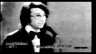 Sanremo 1971 Nicola di bari *  IL cuore è uno zingaro