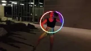 Pixie Flow Arts ODESZA "Say My Name" LED Hula Hoop flow performance