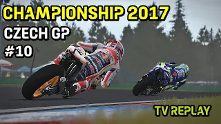 Close Battles at Brno !!! | MotoGP AI Championship 2017 | #10 | CzechGP
