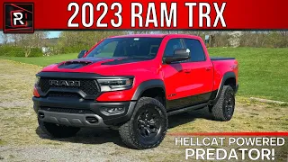 The 2023 Ram TRX Is A 6.2L Supercharged Hellcat Powered Monster Truck