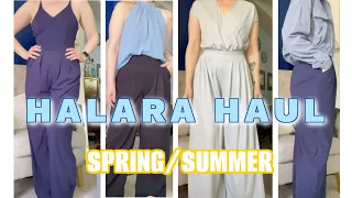 HALARA HAUL- spring / summer try-on! Comfiest travel, work or casual options!