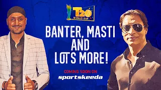 #T20WorldCup: Shoaib's Masti and Bhajji's Banter Coming Soon on Sportskeeda