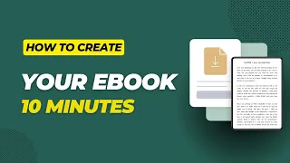 HOW TO CREATE AN EBOOK IN 10 MINUTES USING YOUR SMARTPHONE