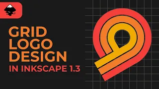 Easily Create Logos Using Grids in Inkscape 1.3