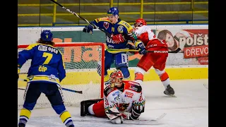 HIGHLIGHTS | Sestřih gólů ze zápasu HC ZUBR Přerov – LHK Jestřábi Prostějov