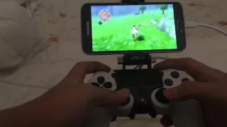 Tales of Zestiria - Remote Play on my Galaxy S5