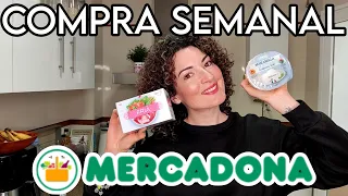 🛒 COMPRA SEMANAL EN MERCADONA 🏷️ CON PRECIOS E IDEAS💡