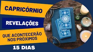 CAPRICÓRNIO| TUDO QUE VAI ACONTECER EM 15 DIAS REVELADO NESTE VÍDEO!|(TAROT/SIGNOS)